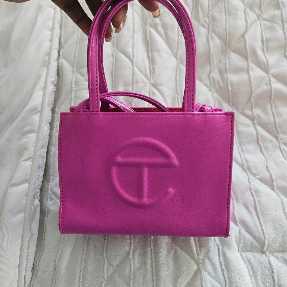 Telfar Pink Mini Bag